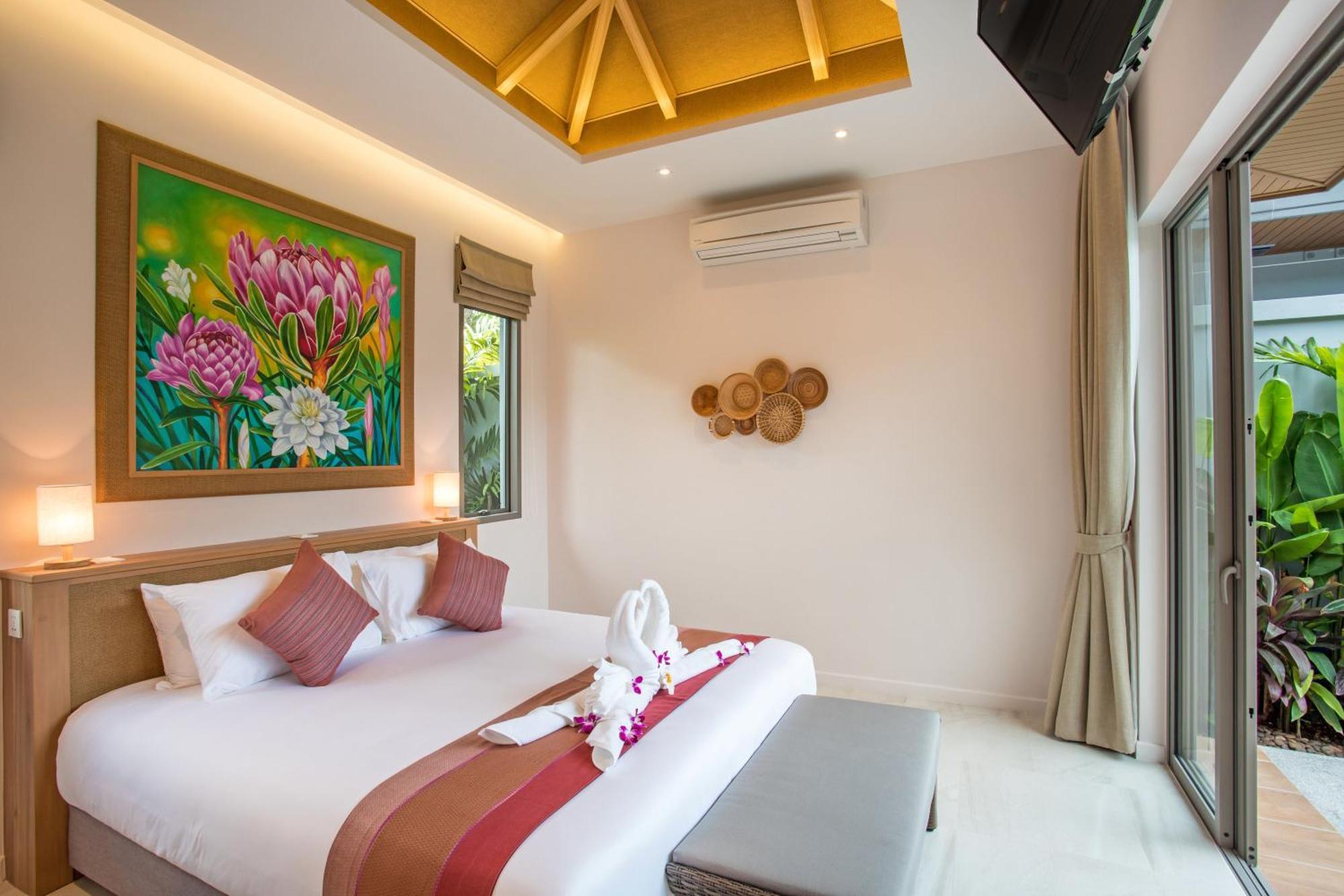 Boutique 2Br Villa Dalaa 1, Chemical Free Pool, Gated Residence, Kamala Beach Praia de Kamala Exterior foto
