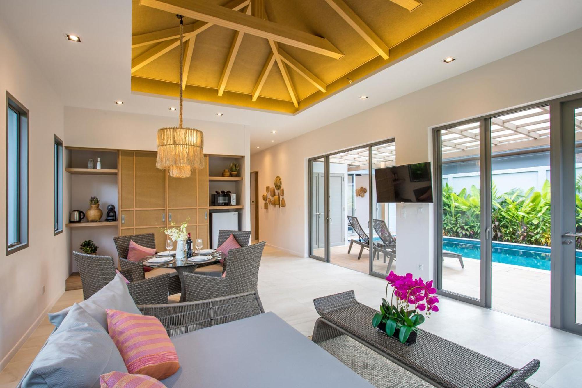 Boutique 2Br Villa Dalaa 1, Chemical Free Pool, Gated Residence, Kamala Beach Praia de Kamala Exterior foto