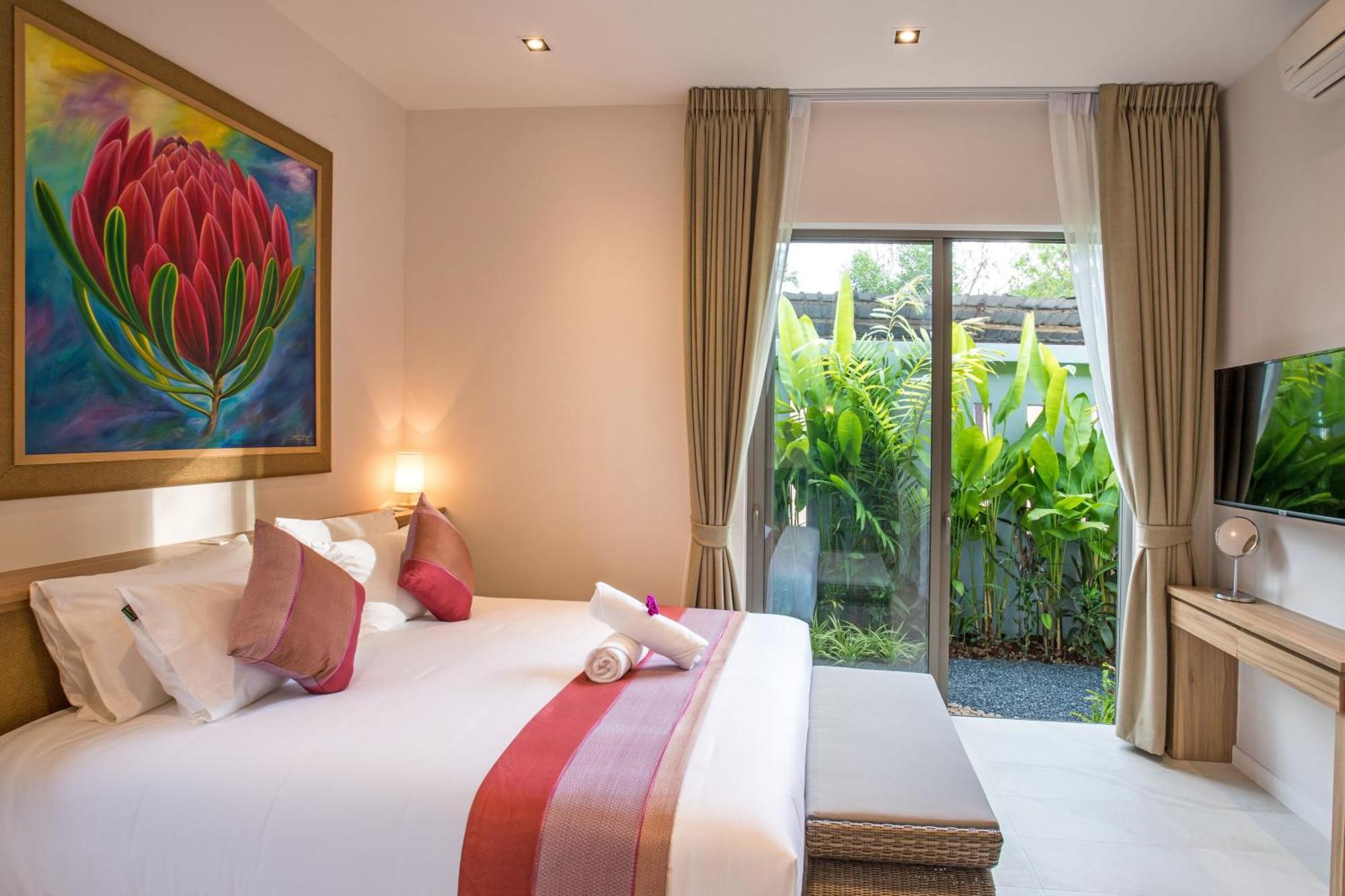 Boutique 2Br Villa Dalaa 1, Chemical Free Pool, Gated Residence, Kamala Beach Praia de Kamala Exterior foto