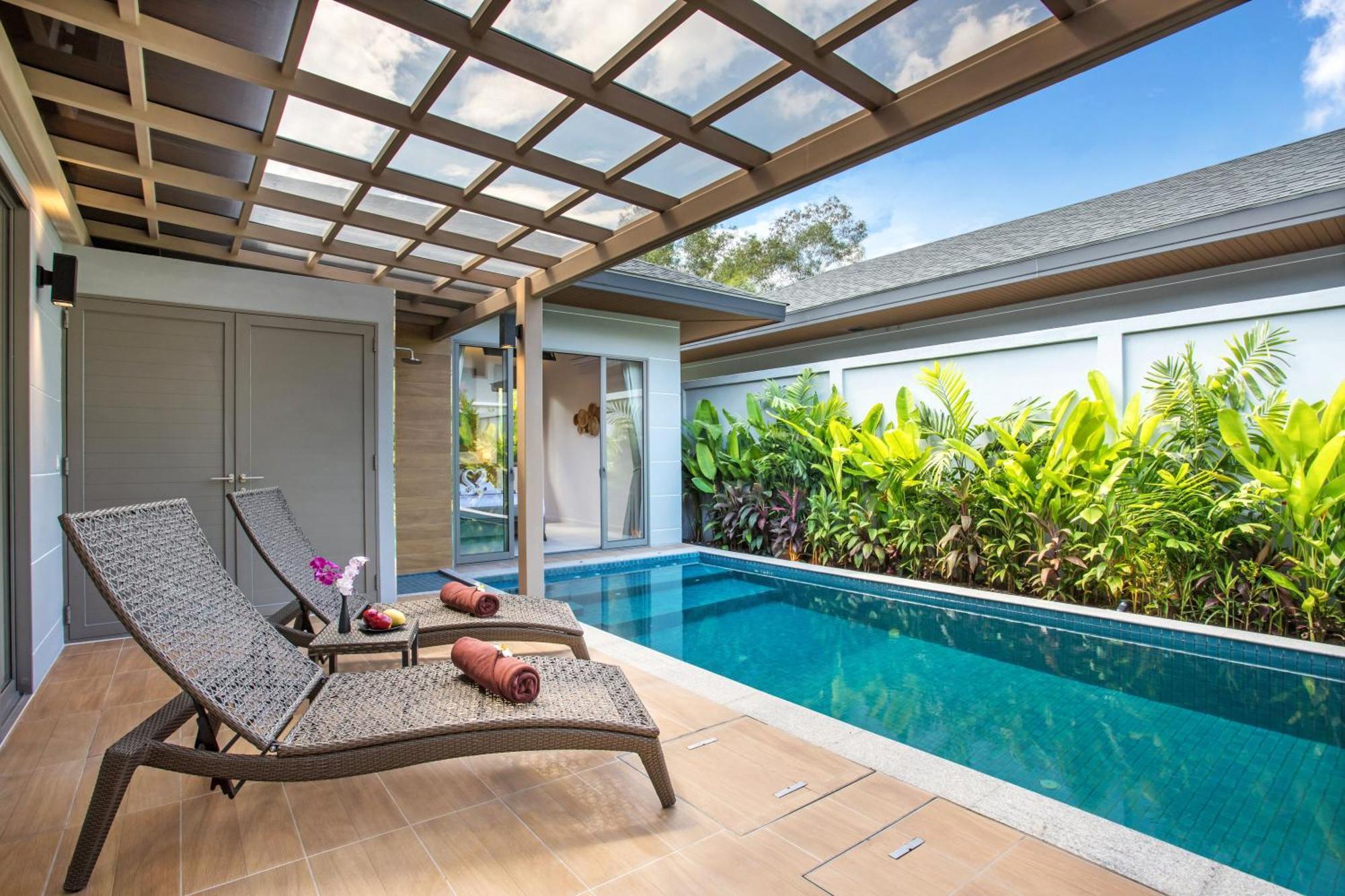 Boutique 2Br Villa Dalaa 1, Chemical Free Pool, Gated Residence, Kamala Beach Praia de Kamala Exterior foto