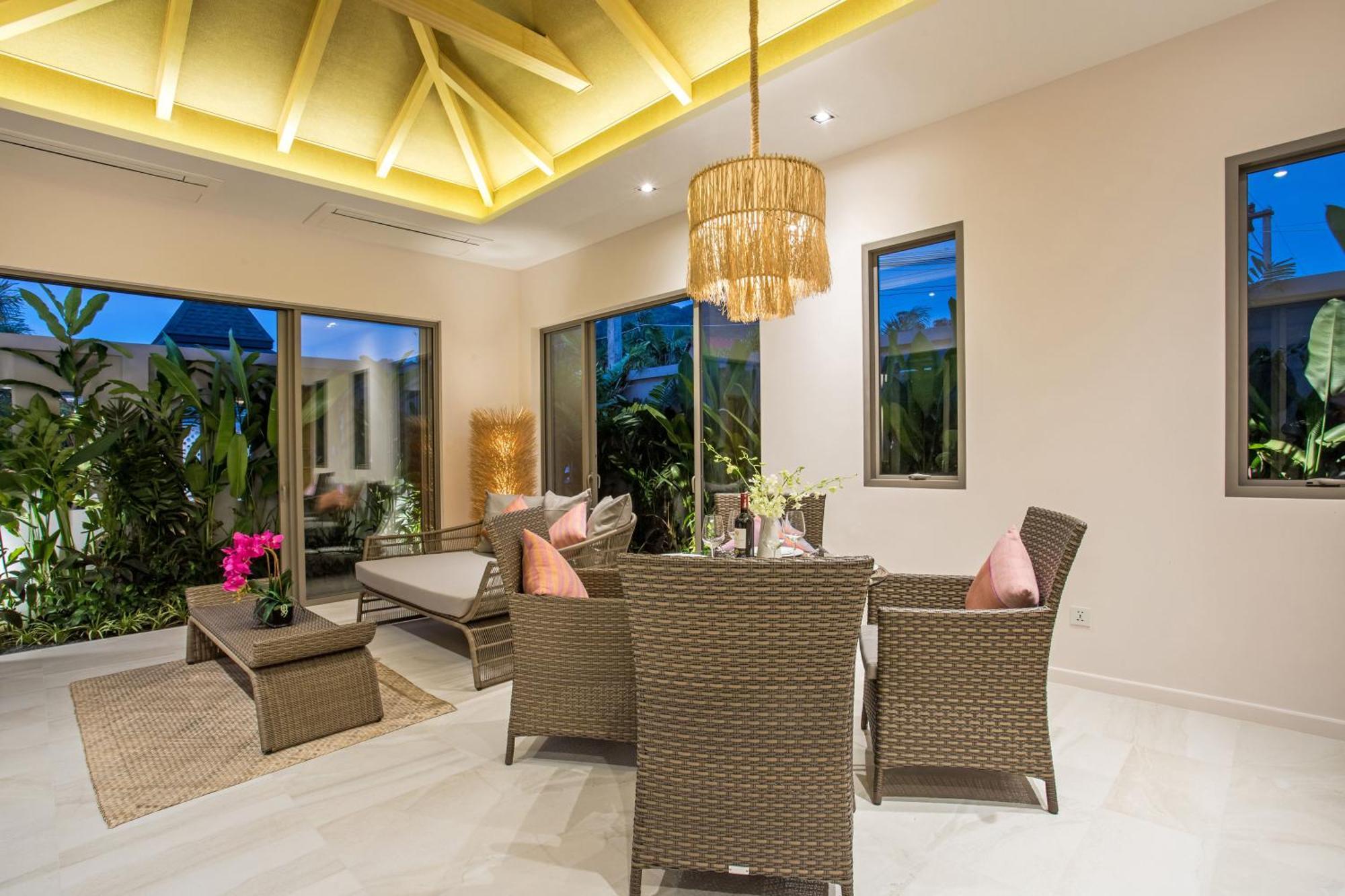 Boutique 2Br Villa Dalaa 1, Chemical Free Pool, Gated Residence, Kamala Beach Praia de Kamala Exterior foto