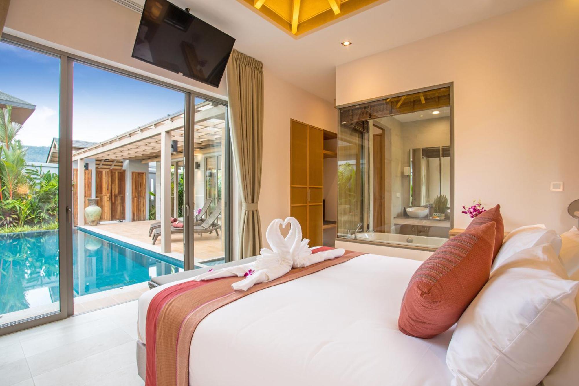 Boutique 2Br Villa Dalaa 1, Chemical Free Pool, Gated Residence, Kamala Beach Praia de Kamala Exterior foto