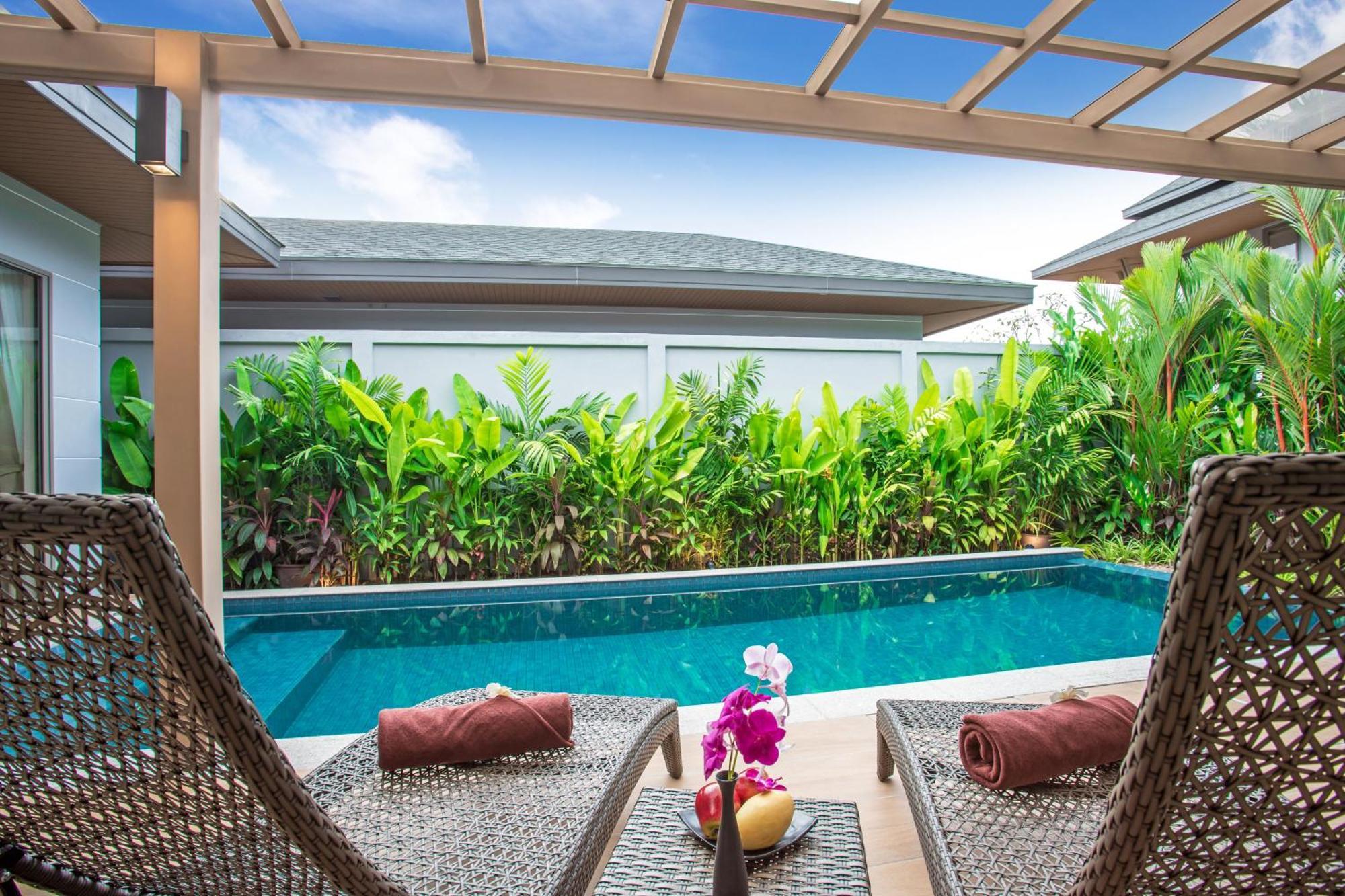 Boutique 2Br Villa Dalaa 1, Chemical Free Pool, Gated Residence, Kamala Beach Praia de Kamala Exterior foto